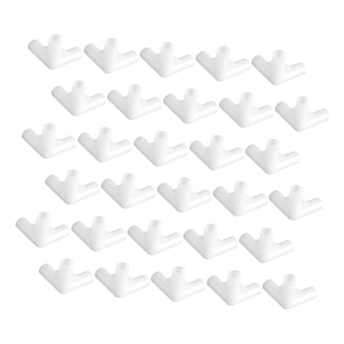 FONDOTIN 40 Stück Teiliges Zeltgestell Verbinder aus Robustem PP Rohrverbinder für Pavillon Ersatzteile Einfach zu Montieren Leicht und Einsetzbar für Camping und Garten von FONDOTIN