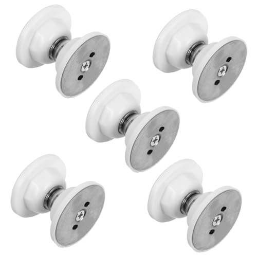 FONDOTIN 5 Sätze Magnetischer Transparenter Türstopper mit Selbstklebender Rückseite Geräuschloser Anti-kollisions Türpuffer Weicher Türhalter für Zuhause Büro Rv und Hotel von FONDOTIN