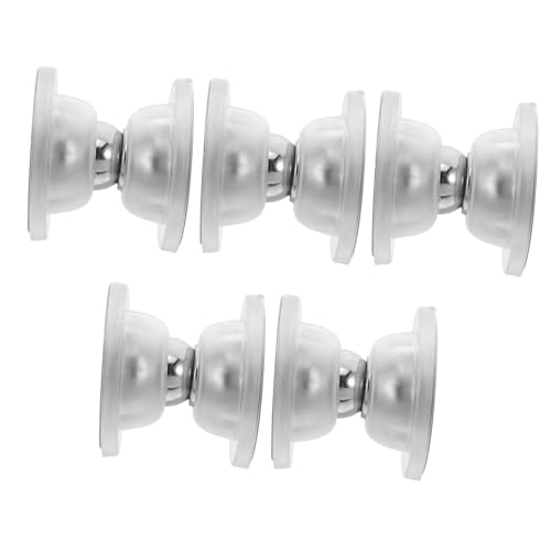 FONDOTIN 5 Sätze Magnetischer Türstopper Selbstklebend Anti-kollisions Türpuffer Transparent mit Magnetische Halterung für Büro und Zuhause Geräuschlos von FONDOTIN