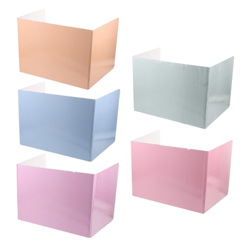 FONDOTIN 5 Stück Anti-Sprüh-Ablenkblech Student Niesschutz-Panel-Desktop Sichtschutzwand Planke Sichtschutz für Schülerschreibtische Schreibtisch Desktop -Partition Tischteiler Papier FONDOTIN 5 Stück Anti-Sprüh-Ablenkblech Student Niesschutz-Panel-Desktop Sichtschutzwand Planke Sichtschutz für Schülerschreibtische Schreibtisch Desktop -Partition Tischteiler Papier von FONDOTIN