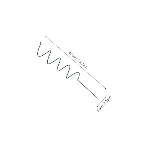 FONDOTIN 5 Stück Spiral Pflanzenstütze Pflanzstab Drehstab für Gemüse Garten Kletterpflanzen Tomaten Rosen Reben Stabile Rankhilfe Einfache Bodenmontage FONDOTIN 5 Stück Spiral Pflanzenstütze Pflanzstab Drehstab für Gemüse Garten Kletterpflanzen Tomaten Rosen Reben Stabile Rankhilfe Einfache Bodenmontage von FONDOTIN
