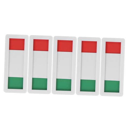 FONDOTIN 5 Stück Teiliges Acryl Türschild mit Schieberegler Sichtschutz Türanzeige für Büro Besprechungsräume Hotel Langlebig Rote und Grüne Statusanzeige Praktisches Privatsphäre Schild von FONDOTIN