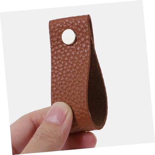 FONDOTIN 5 Stück Teiliges Pu Kunststoff Möbelgriff Langlebige Schrankgriffe mit Moderner Optik Einfache Montage Kratzfest und Stoßdämpfend Geeignet für Kommoden Kleiderschränke und Möbel FONDOTIN 5 Stück Teiliges Pu Kunststoff Möbelgriff Langlebige Schrankgriffe mit Moderner Optik Einfache Montage Kratzfest und Stoßdämpfend Geeignet für Kommoden Kleiderschränke und Möbel von FONDOTIN