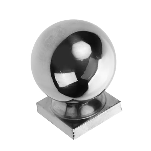 FONDOTIN 50 Mm Silberne Edelstahl-fahnenmast-aufsatz-handlauf-endkappe Modern Dekorativ Für Außenbereiche Treppengeländer von FONDOTIN