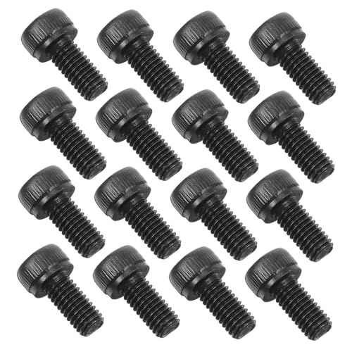 FONDOTIN 50 Stück Teiliges Schraubenset Innensechskant Vollgewinde Hochfeste Schwarze Zylinderschrauben Kohlenstoffstahl für Bürostühle und Vielseitige Anwendungen FONDOTIN 50 Stück Teiliges Schraubenset Innensechskant Vollgewinde Hochfeste Schwarze Zylinderschrauben Kohlenstoffstahl für Bürostühle und Vielseitige Anwendungen von FONDOTIN
