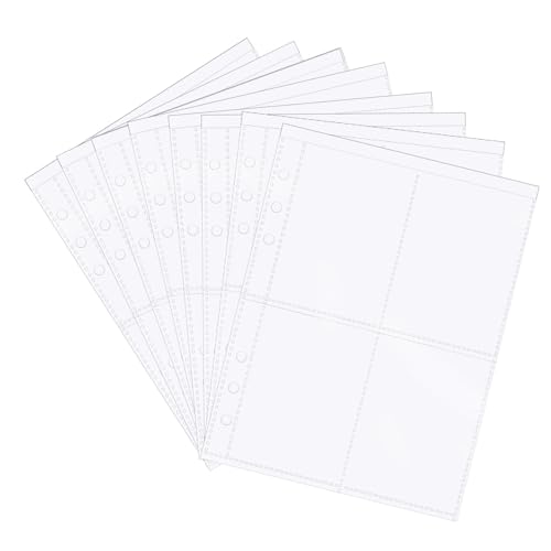 FONDOTIN 50 Stück Teiliges Transparente Sammelkarten Hüllen mit Fächern PP Klarsichthüllen für Sammelalbum Binder Ordner Geeignet für Baseball Karten Fotos Autogramme Gaming Karten FONDOTIN 50 Stück Teiliges Transparente Sammelkarten Hüllen mit Fächern PP Klarsichthüllen für Sammelalbum Binder Ordner Geeignet für Baseball Karten Fotos Autogramme Gaming Karten von FONDOTIN