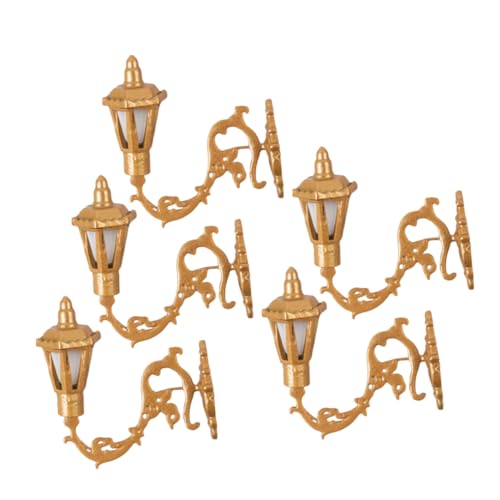 FONDOTIN 5stücke Mini Wandlampe Dekorative Mikrolandschaftsbeleuchtung Für Puppenhäuser Warmweiß Kompakte Für Modellbau Und -projekte FONDOTIN 5stücke Mini Wandlampe Dekorative Mikrolandschaftsbeleuchtung Für Puppenhäuser Warmweiß Kompakte Für Modellbau Und -projekte von FONDOTIN