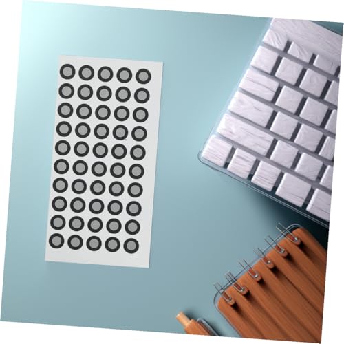 FONDOTIN 6 Blätter Reflexionsmarker Innen Außen Scanning Marker Punkte Hochreflektierend Diffuse Referenzpunkte Kompatibel Für Optische Scanner Industrielles Motion Capture von FONDOTIN