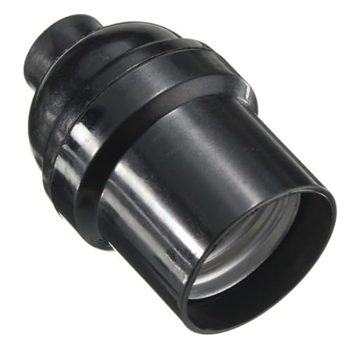 FONDOTIN 6 Stück Lampenfassung Schraubgewinde Deckenlampe Fassung Adapter Schwarz für Pendelleuchte Retro Beleuchtung DIY Zuhause Büro Bar FONDOTIN 6 Stück Lampenfassung Schraubgewinde Deckenlampe Fassung Adapter Schwarz für Pendelleuchte Retro Beleuchtung DIY Zuhause Büro Bar von FONDOTIN