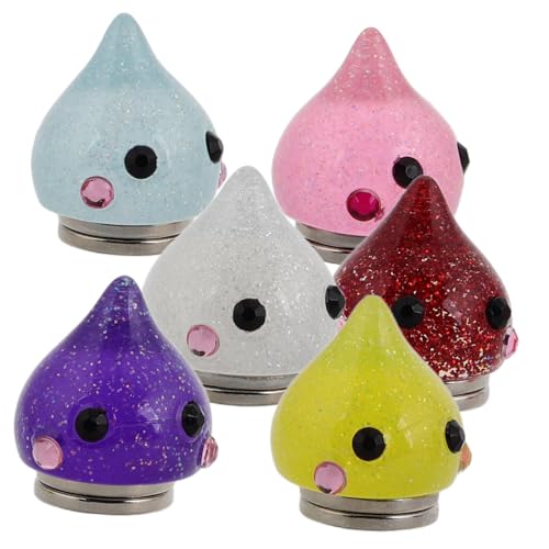 FONDOTIN 6 Stück Locator Diamantbild Fixatoren DIY Handwerk Malerei Magnete Diamant Zeichen Locators Diamant Zeichnungs Clip Diamant Zeichenwerkzeuge Magnetabdeckungshalter Magnetisch von FONDOTIN