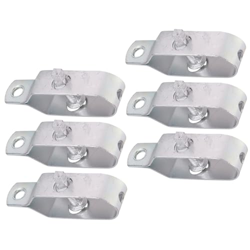 FONDOTIN 6 Stück Stahlseil spanner Drahtseil spannschloss Metall Kabelstrammer für Gartenzaun Gewächshaus Hühnerkäfig Einsetzbar Rostfrei Langlebig von FONDOTIN