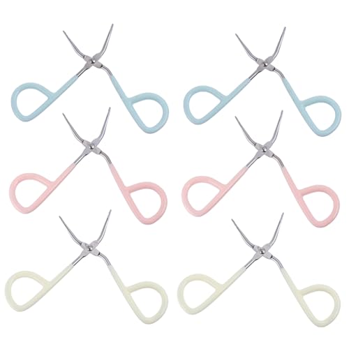 FONDOTIN 6 Stück Teiliges Augenbrauen Clip Schere Langlebig Rostfrei Einzigartiges Scheren Design Präzise Pinzette für Einfaches Augenbrauenlifting und Entfernen FONDOTIN 6 Stück Teiliges Augenbrauen Clip Schere Langlebig Rostfrei Einzigartiges Scheren Design Präzise Pinzette für Einfaches Augenbrauenlifting und Entfernen von FONDOTIN