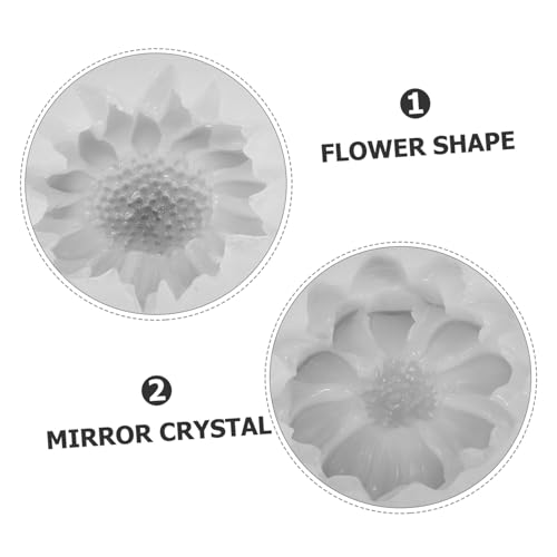 FONDOTIN 6 Stück Teiliges Blumen Silikonform für DIY Schmuck Herstellung Flexible Wiederverwendbare Epoxidharz Gießform Leicht zu Reinigen für Kreative Bastelprojekte und Personalisierte FONDOTIN 6 Stück Teiliges Blumen Silikonform für DIY Schmuck Herstellung Flexible Wiederverwendbare Epoxidharz Gießform Leicht zu Reinigen für Kreative Bastelprojekte und Personalisierte von FONDOTIN