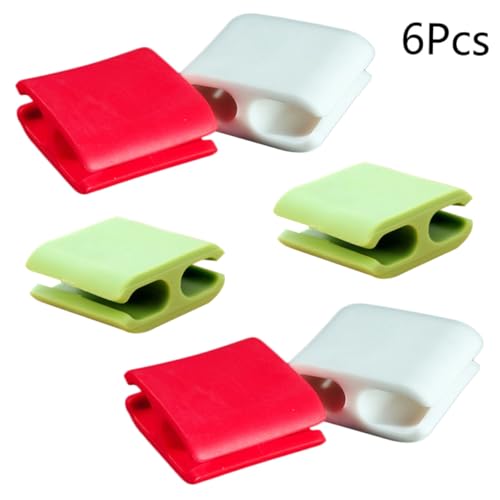 FONDOTIN 6 Stück Teiliges Kleine Silikon Kabelclips Kabelorganizer mit Selbstklebender Rückseite für Kabelmanagement Am Schreibtisch und Wand Multifunktionale Kabelhalter Zufällige Farbe FONDOTIN 6 Stück Teiliges Kleine Silikon Kabelclips Kabelorganizer mit Selbstklebender Rückseite für Kabelmanagement Am Schreibtisch und Wand Multifunktionale Kabelhalter Zufällige Farbe von FONDOTIN