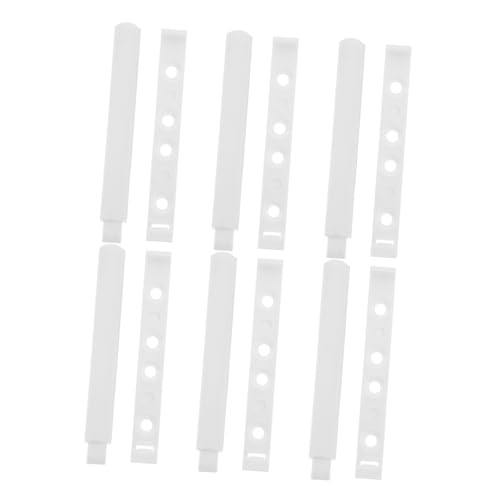 FONDOTIN 6 Stück Teiliges Push Latch mit Dämpfer für Schrank und Schubladentüren Geräuscharm Stoßdämpfend Einfache Montage Geeignet für Küchen und Kleiderschränke Weiß FONDOTIN 6 Stück Teiliges Push Latch mit Dämpfer für Schrank und Schubladentüren Geräuscharm Stoßdämpfend Einfache Montage Geeignet für Küchen und Kleiderschränke Weiß von FONDOTIN