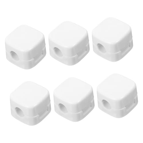 FONDOTIN 6 Stück Teiliges Selbstklebender Kabelhalter für Schreibtisch Verstellbare Weiße Kabelclips zur Kabelorganisation von Ladegeräten USB und Kopfhörerkabeln Kompakt und Ordentlich FONDOTIN 6 Stück Teiliges Selbstklebender Kabelhalter für Schreibtisch Verstellbare Weiße Kabelclips zur Kabelorganisation von Ladegeräten USB und Kopfhörerkabeln Kompakt und Ordentlich von FONDOTIN