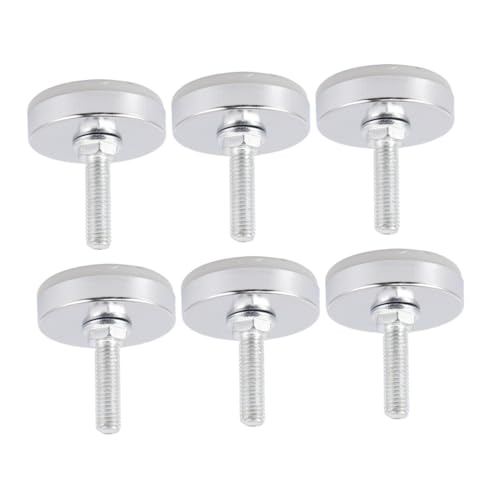 FONDOTIN 6 Stück Teiliges Verstellbares Möbelfuß Langlebige Schraubfüße mit Gewinde für Tische Stühle Hocker Schützende Möbelgleiter zur Bodenschonung Einfache Montage FONDOTIN 6 Stück Teiliges Verstellbares Möbelfuß Langlebige Schraubfüße mit Gewinde für Tische Stühle Hocker Schützende Möbelgleiter zur Bodenschonung Einfache Montage von FONDOTIN