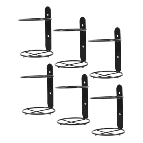 FONDOTIN 6 Stück Wandmontiertes Weinregal Teiliges Metall Weinflaschenhalter Wandhalterung für Zuhause Bar Wohnzimmer Küche Robuster Weinhalter zur Stilvollen Flaschenpräsentation und FONDOTIN 6 Stück Wandmontiertes Weinregal Teiliges Metall Weinflaschenhalter Wandhalterung für Zuhause Bar Wohnzimmer Küche Robuster Weinhalter zur Stilvollen Flaschenpräsentation und von FONDOTIN