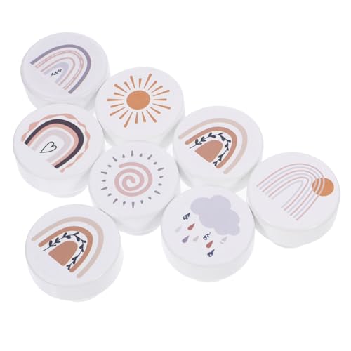 FONDOTIN 8 Stück Holz Bunte Runde Schubladenknöpfe mit Schrauben Multifunktionale Möbelgriffe für Kommode Küchenschrank Schublade Einfach zu Montieren Stilvolle Heimaccessoires FONDOTIN 8 Stück Holz Bunte Runde Schubladenknöpfe mit Schrauben Multifunktionale Möbelgriffe für Kommode Küchenschrank Schublade Einfach zu Montieren Stilvolle Heimaccessoires von FONDOTIN