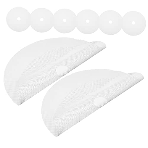 FONDOTIN 8 Stück Silikon Dehydrator Matten Antihaft Lebensmittel Trockner Pads für Gleichmäßige Trocknung Wiederverwendbar Rund für Obst und Jerky FONDOTIN 8 Stück Silikon Dehydrator Matten Antihaft Lebensmittel Trockner Pads für Gleichmäßige Trocknung Wiederverwendbar Rund für Obst und Jerky von FONDOTIN