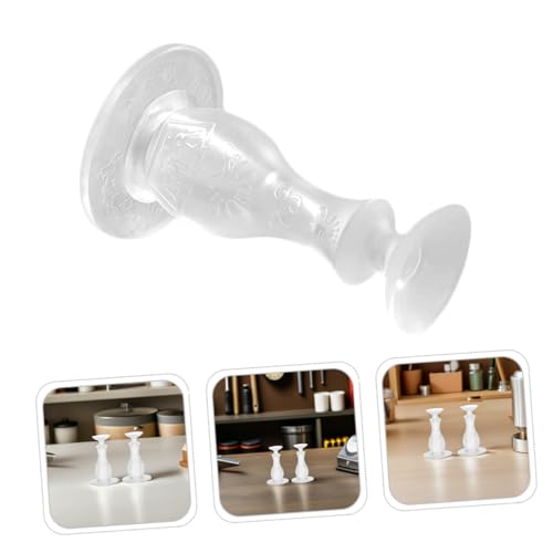 FONDOTIN 8 Stück Stoßdämpfende Sicherheits Türstopper Zum Aufkleben Transparenter Türstopper Türstopperhalter Abziehen Und Aufkleben Selbstklebender Pvc Transparent von FONDOTIN