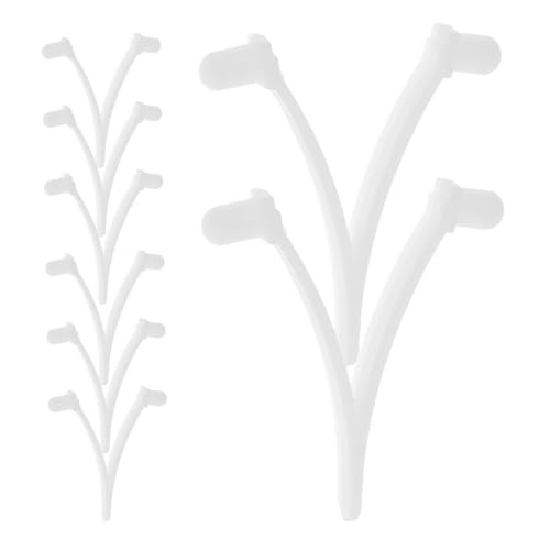 FONDOTIN 8 Stück Teiliges Pool Reinigungszubehör V Clips Langlebige Verschleißfeste Pool Leaf Skimmer Clips Einfache ohne Werkzeug Kompatibel mit Standard Schwimmbadstangen von FONDOTIN