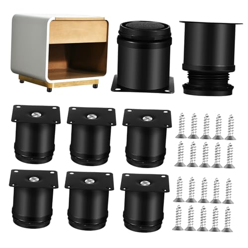 FONDOTIN 8 Stück Teiliges Verstellbare Möbelfüße aus Edelstahl mit Schrauben Robuste Tischbeine für Schrank Couch und DIY Projekte Rostfrei Vielseitig Einsetzbar für Zuhause und Büro FONDOTIN 8 Stück Teiliges Verstellbare Möbelfüße aus Edelstahl mit Schrauben Robuste Tischbeine für Schrank Couch und DIY Projekte Rostfrei Vielseitig Einsetzbar für Zuhause und Büro von FONDOTIN