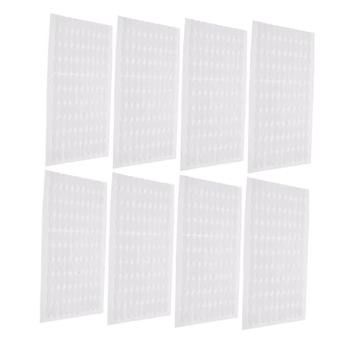 FONDOTIN 800 Stück Abnehmbare Doppelseitige Klebepunkte Transparent Spurlos Entfernbare Wandkleber Für Poster Bilder Luftballons Dekorationen Vielseitig Für Museum Zuhause Büro von FONDOTIN