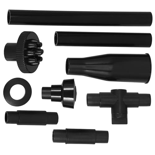 FONDOTIN Springbrunnenpumpen-düsenadapter 9-teiliges Set Für Aquarien Teiche Hydrokulturen Wasserspiel-zubehör von FONDOTIN