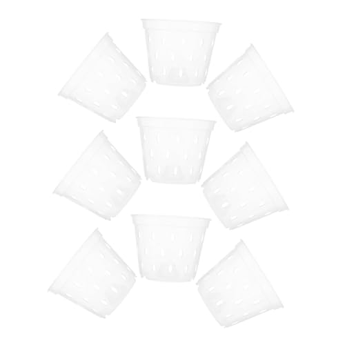 FONDOTIN 9 Stück transparenter Blumentopf Töpfe Pflanzen Gärtnerei Tasse Sukkulenter Pflanzer Topf für Wasserpflanzen Orchideen-Pflanzbecher Pflanzkorb Dekorative Blumentöpfe FONDOTIN 9 Stück transparenter Blumentopf Töpfe Pflanzen Gärtnerei Tasse Sukkulenter Pflanzer Topf für Wasserpflanzen Orchideen-Pflanzbecher Pflanzkorb Dekorative Blumentöpfe von FONDOTIN
