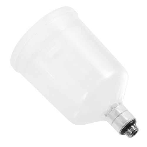 FONDOTIN Abnehmbarer Airbrush Farbbecher aus Klarem Kunststoff Wiederbefüllbarer Sprühbecher für Präzises Lackierpistolen Farbsprühsystem Vielseitiger Ersatz und Nachfüllbecher für FONDOTIN Abnehmbarer Airbrush Farbbecher aus Klarem Kunststoff Wiederbefüllbarer Sprühbecher für Präzises Lackierpistolen Farbsprühsystem Vielseitiger Ersatz und Nachfüllbecher für von FONDOTIN