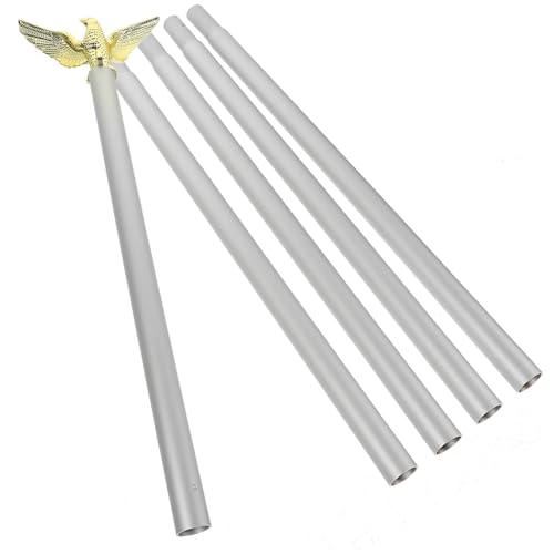 FONDOTIN Aluminium Fahnenmast Set Teleskop Fahnenstange Rostfrei Wetterfest für Haus Garten Abnehmbares Flaggenmast Kit Stabiler Ausleger für Dekoration und Veranstaltungen FONDOTIN Aluminium Fahnenmast Set Teleskop Fahnenstange Rostfrei Wetterfest für Haus Garten Abnehmbares Flaggenmast Kit Stabiler Ausleger für Dekoration und Veranstaltungen von FONDOTIN