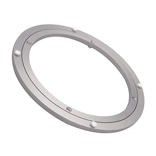 FONDOTIN Aluminiumlegierung Drehtellerlager Drehbare Basis für Esstisch Robuste Drehplatte Rotation Stabile Lager für Haushalt und Gewerbe von FONDOTIN