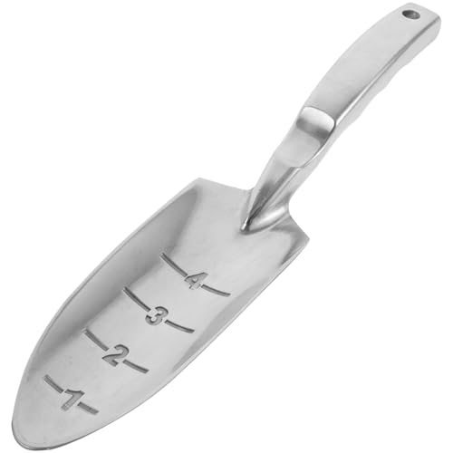 FONDOTIN Aluminiumlegierung Gartenschaufel Gartenhacke Pflanzspaten Langlebig Leicht Praktisches Gartengerät für Gartenarbeit Unkrautentfernung Bodenlockern Geeignet für Heim FONDOTIN Aluminiumlegierung Gartenschaufel Gartenhacke Pflanzspaten Langlebig Leicht Praktisches Gartengerät für Gartenarbeit Unkrautentfernung Bodenlockern Geeignet für Heim von FONDOTIN