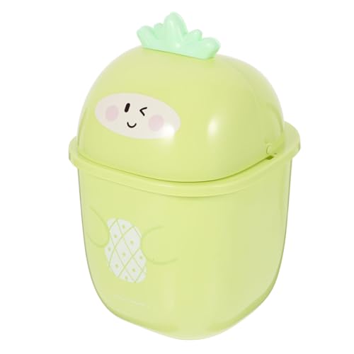FONDOTIN Niedlicher Mini-mülleimer Für Den Schreibtisch Mit Deckel Ananas-design Tischmülleimer Für Das Wohnzimmer FONDOTIN Niedlicher Mini-mülleimer Für Den Schreibtisch Mit Deckel Ananas-design Tischmülleimer Für Das Wohnzimmer von FONDOTIN