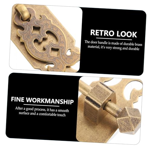 FONDOTIN Antike Möbelgriffe Möbelknöpfe aus Massivem Messing Robuste Schrankgriffe für Kommoden Küchenschränke und Türen Vintage Stil Komfortabel und Langlebig FONDOTIN Antike Möbelgriffe Möbelknöpfe aus Massivem Messing Robuste Schrankgriffe für Kommoden Küchenschränke und Türen Vintage Stil Komfortabel und Langlebig von FONDOTIN