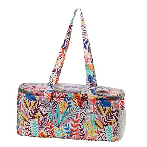 FONDOTIN Stylische Aufbewahrungstasche Für Strapazierfähige Handtasche Mit Vielen Fächern Für Strick Häkelbedarf Praktischer Organizer Für Werkzeuge Und Garne FONDOTIN Stylische Aufbewahrungstasche Für Strapazierfähige Handtasche Mit Vielen Fächern Für Strick Häkelbedarf Praktischer Organizer Für Werkzeuge Und Garne von FONDOTIN