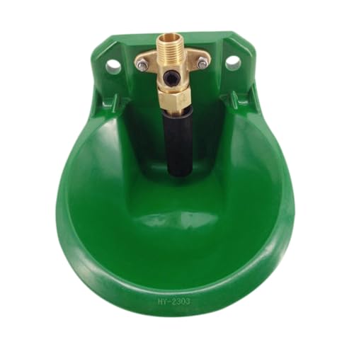 FONDOTIN Automatische Tränkeschale für Schafe und Ziegen Grüner Kunststoff mit Kupferventil Langlebiger Wassertränke für Nutztiere Stabile Wasserversorgung Bauernhöfen Robustes Zubehör für FONDOTIN Automatische Tränkeschale für Schafe und Ziegen Grüner Kunststoff mit Kupferventil Langlebiger Wassertränke für Nutztiere Stabile Wasserversorgung Bauernhöfen Robustes Zubehör für von FONDOTIN