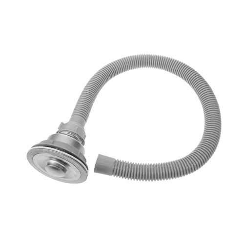 FONDOTIN Basin Drain Pipe mit Abtropfstopfen Geruchs Rückfluss Design Einfache Installation Verlängertes Abflussrohr für Badezimmer und Küchenspüle Edelstahl Qualität FONDOTIN Basin Drain Pipe mit Abtropfstopfen Geruchs Rückfluss Design Einfache Installation Verlängertes Abflussrohr für Badezimmer und Küchenspüle Edelstahl Qualität von FONDOTIN