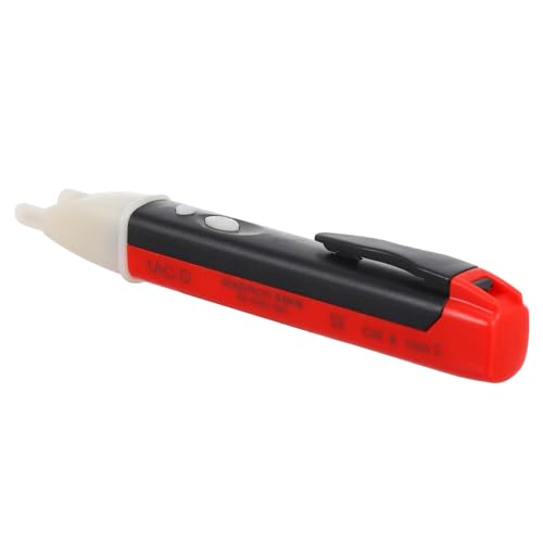 FONDOTIN Berührungsloser Spannungsprüfer Stift mit Lichtalarm Kompakter Elektriker Teststift Hochpräziser Induktions Chip Handlich Langlebig Geeignet für Präzise Stromprüfung bei Dunkelheit von FONDOTIN