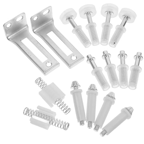 FONDOTIN Bifold Türbeschlag Edelstahl Top Pivots Stabiler Falttürbeschlag für Schrank Leiser Lauf Einfache Montage Robuste Metallbeschläge für Wohn Gewerbebereich von FONDOTIN