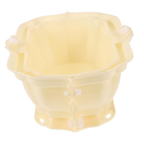 FONDOTIN Blumentopf Gießform Oval Wiederverwendbar Leicht DIY Pflanzkübel Modell Robust Für Beton Epoxidharz Basteln Zimmerpflanzen Außenpflanzen FONDOTIN Blumentopf Gießform Oval Wiederverwendbar Leicht DIY Pflanzkübel Modell Robust Für Beton Epoxidharz Basteln Zimmerpflanzen Außenpflanzen von FONDOTIN