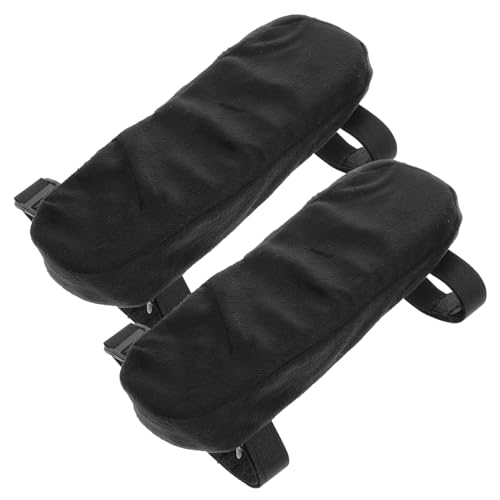 FONDOTIN Bürostuhl Armlehnenpolster aus Hochwertigem Memory Schaum Ergonomische Atmungsaktive Armlehnenauflagen für Bequemen Sitzkomfort Druckentlastende Pads Wiederverwendbar Passend für von FONDOTIN