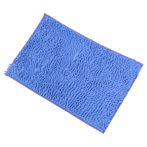 FONDOTIN Chenille Rutsch Fußmatte Weicher Wasserabsorbierender Badvorleger mit PVC Boden rutschfest Strapazierfähig für Badezimmer Küche Wohnzimmer von FONDOTIN