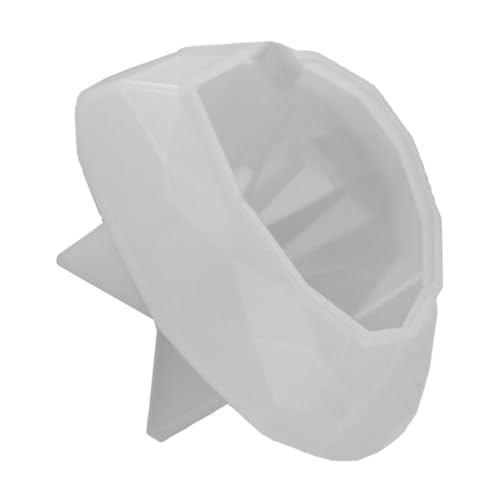 FONDOTIN DIY Silikonform Herz Diamantform Kreative Epoxidharz Gießform für Handgemachte Dekoration Basteln Geschenkidee Leicht Trennbar Wiederverwendbar von FONDOTIN