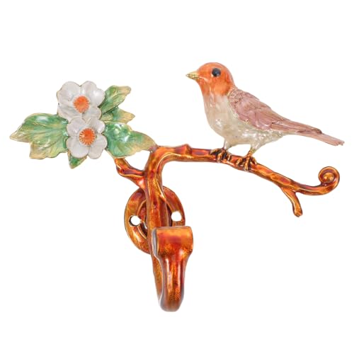 FONDOTIN Dekorative Wandhaken: Kleiderbügel aus Metall mit floralem Design – Kleiderhaken im Vintage-Vogel-Design – Rustikaler Wandaufhänger für den Eingangsbereich zur Organisation von Mänteln, FONDOTIN Dekorative Wandhaken: Kleiderbügel aus Metall mit floralem Design – Kleiderhaken im Vintage-Vogel-Design – Rustikaler Wandaufhänger für den Eingangsbereich zur Organisation von Mänteln, von FONDOTIN