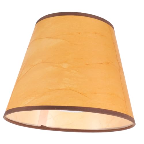 FONDOTIN Detachable Lampenschirm aus Stoff für Tisch Stehlampen Ersatz Lampenabdeckung Leicht Einfach zu Montieren Schützender Nachttisch lampenschirm für Wohnzimmer und Schlafzimmer von FONDOTIN