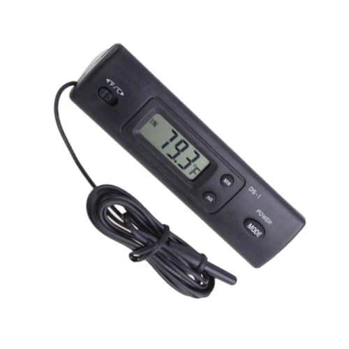 FONDOTIN Digitales Aquarium Thermometer mit LCD Anzeige und Praktisch Temperaturmessgerät für Aquarien und Terrarien Klebethermometer für Genaue Wasserwerte Langlebige und Sichere Anwendung FONDOTIN Digitales Aquarium Thermometer mit LCD Anzeige und Praktisch Temperaturmessgerät für Aquarien und Terrarien Klebethermometer für Genaue Wasserwerte Langlebige und Sichere Anwendung von FONDOTIN
