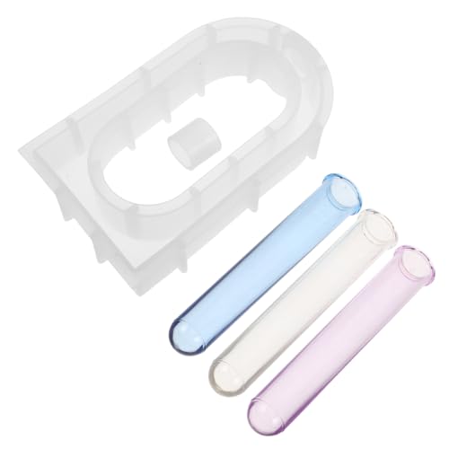 FONDOTIN Diy Silikonform für Hydroponische Vasen Resin Mould mit Testrohren für Kreative Pflanzenpropagation und Home Decor FONDOTIN Diy Silikonform für Hydroponische Vasen Resin Mould mit Testrohren für Kreative Pflanzenpropagation und Home Decor von FONDOTIN