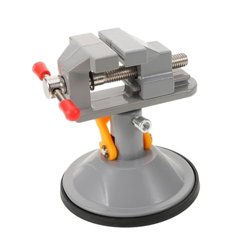 FONDOTIN Drehbarer Schraubstock Tischklemme aus Kompakte Tragbare Werkbankzwinge für Holzarbeiten Einfache Montage Stabiler Halt für Werkbankkanten und Mobiles Handwerk FONDOTIN Drehbarer Schraubstock Tischklemme aus Kompakte Tragbare Werkbankzwinge für Holzarbeiten Einfache Montage Stabiler Halt für Werkbankkanten und Mobiles Handwerk von FONDOTIN